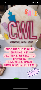 Shop the Shelf Sale- 01/31/22 and 02/12