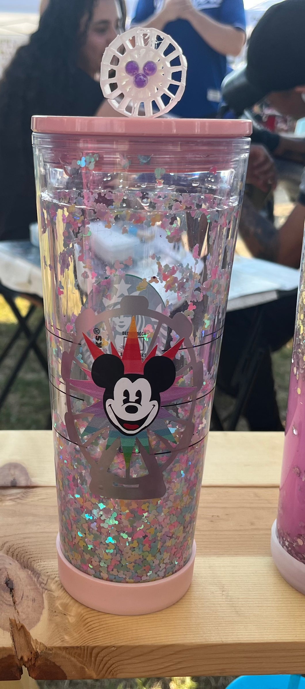 Mickey Ferris wheel tumbler Snowglobe Tumbler